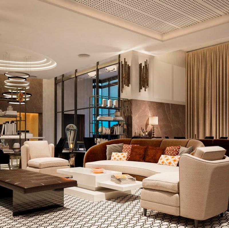 Hilton Tanger City Center Exteriér fotografie Interior design