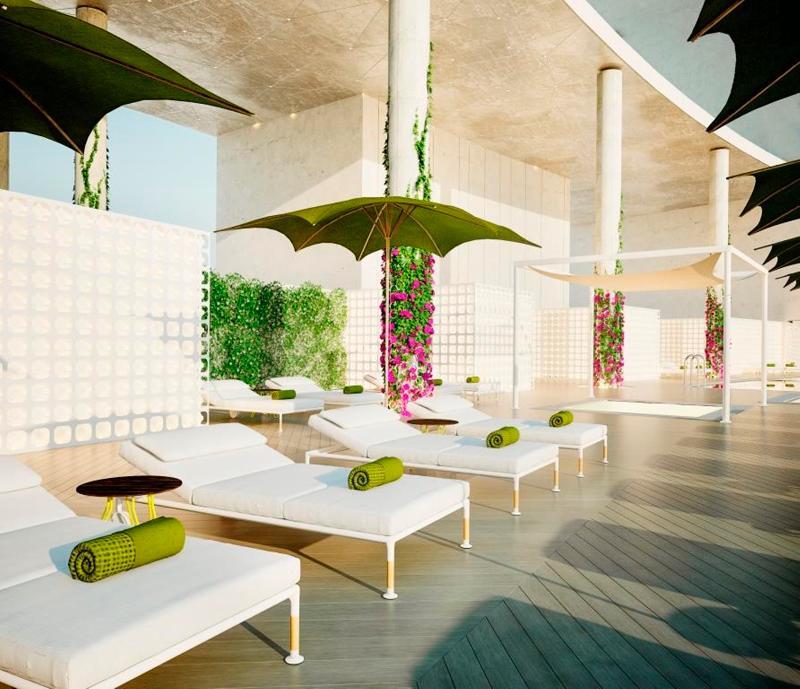 Hilton Tanger City Center Exteriér fotografie The Spa at The Standard East Village